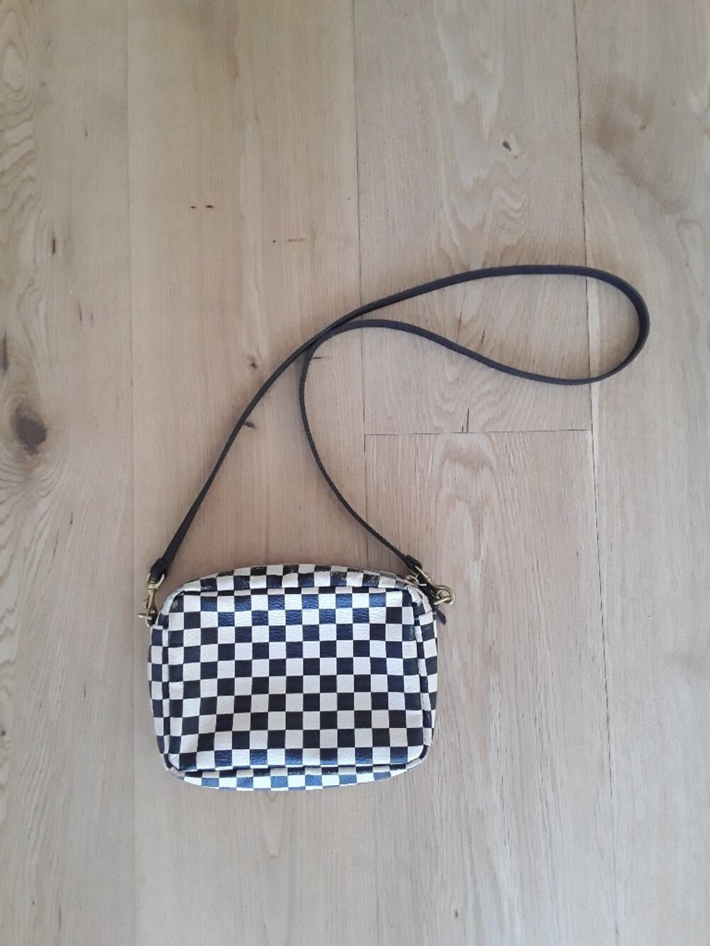 Clare V Checker Midi bag - Picture 4 of 10